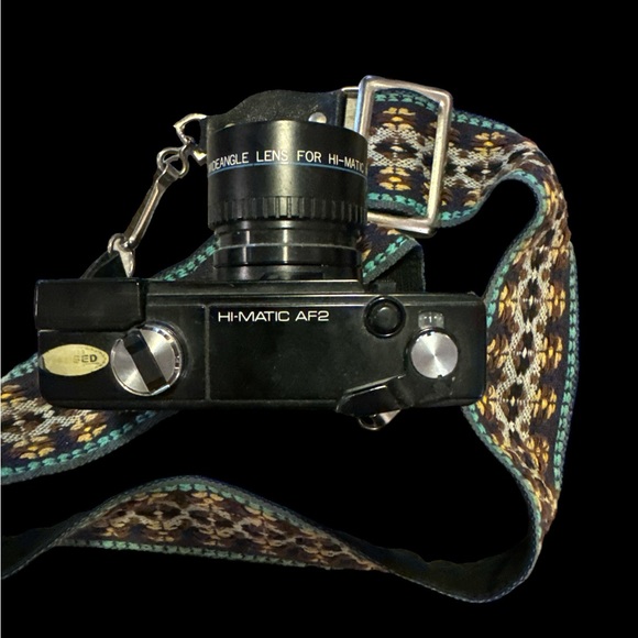 Minolta Hi-Matic AF2 Compact 35mm Film Camera,Minolta 38mm Lens,Neck Strap - Picture 5 of 13